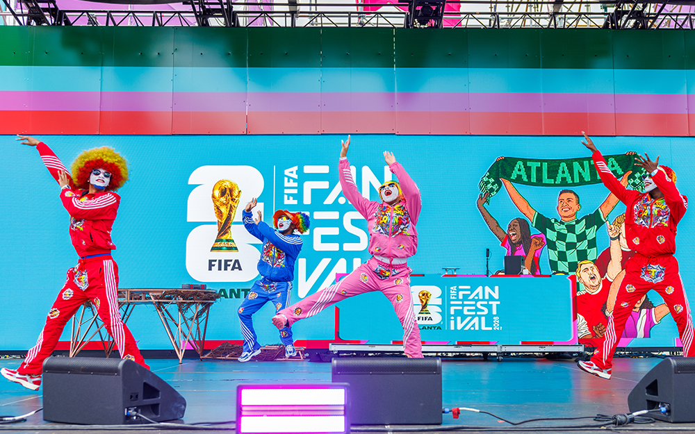 Chương trình nghệ thuật rực rỡ tại FIFA Fan Festival™ Atlanta