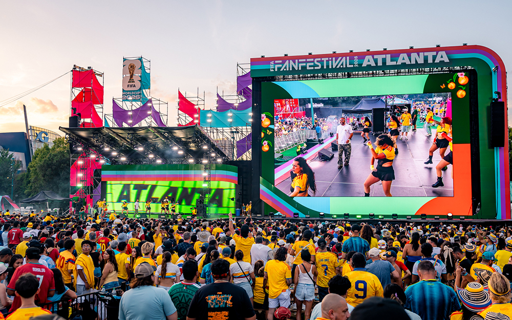 Chương trình nghệ thuật phục vụ fan FIFA Atlanta