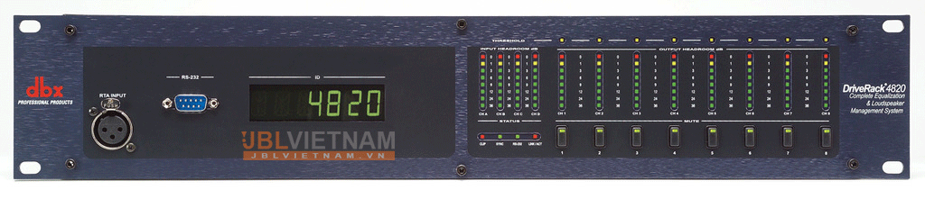 Bộ xử lý tín hiệu âm thanh DriveRack DBX 4820