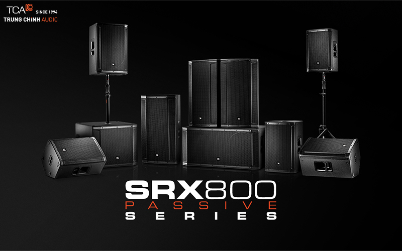 Dòng loa JBL SRX800 Series cho sân khấu ngoài trời