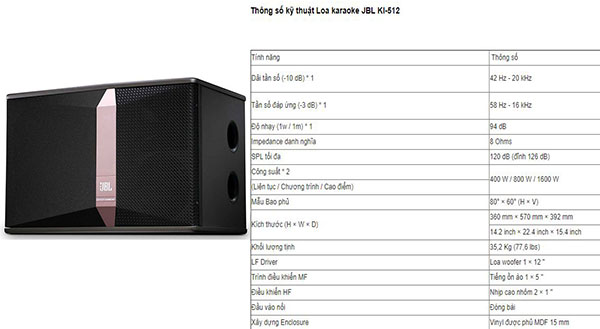 Top 3 loa karaoke JBL đang được ưa chuộng